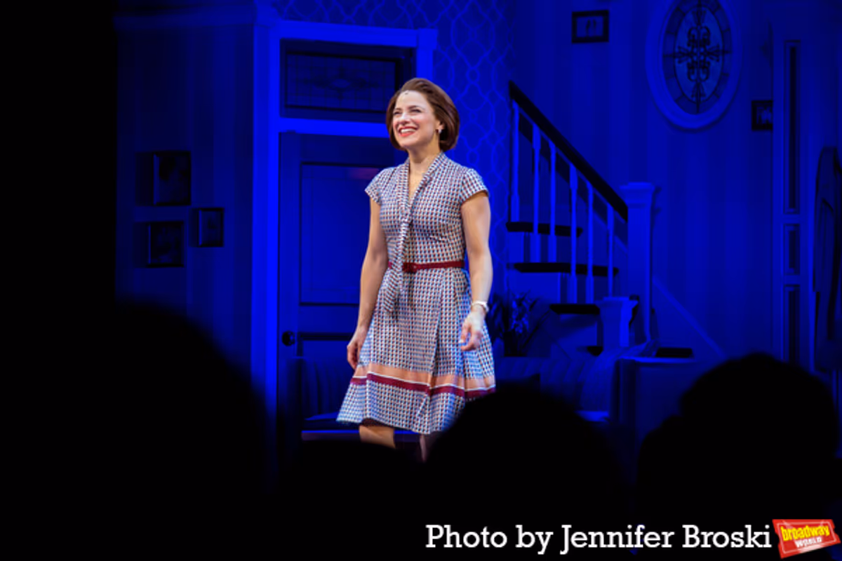 Jenn Gambatese at Photos: MRS. DOUBTFIRE Takes Opening Night Bows on Broadway