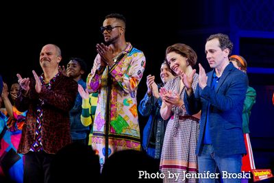 Brad Oscar, J. Harrison Ghee, Jenn Gambatese, Rob McClure Photo