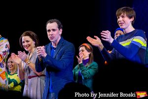 Jenn Gambatese, Rob McClure, Jake Ryan Flynn @ BroadwayWorld Jenn Gambatese, Rob McClure, Jake Ryan Flynn Photo