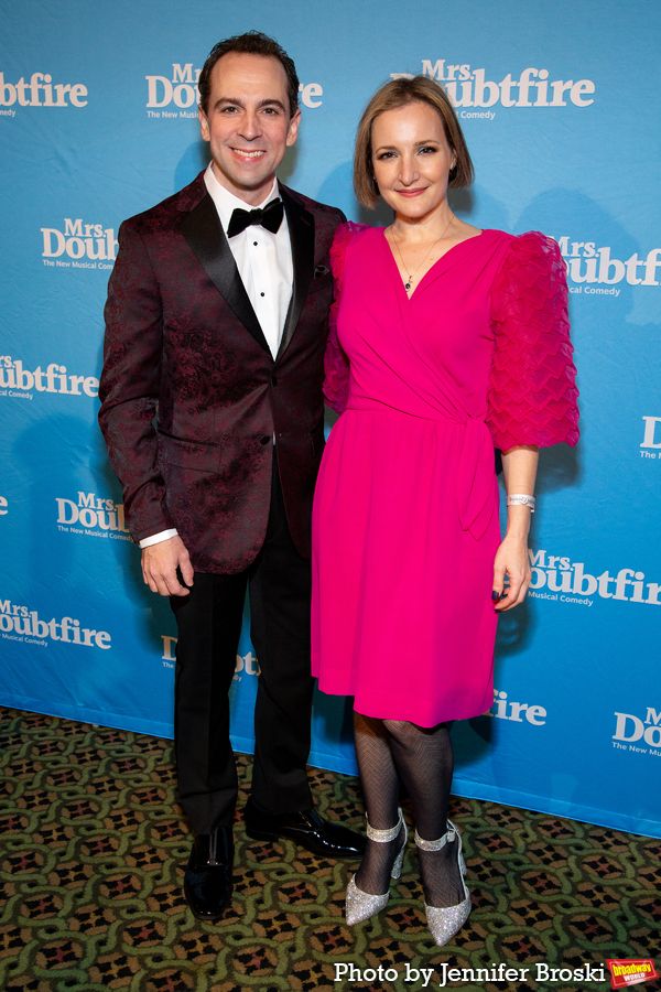 Rob McClure, Maggie Lakis Photo