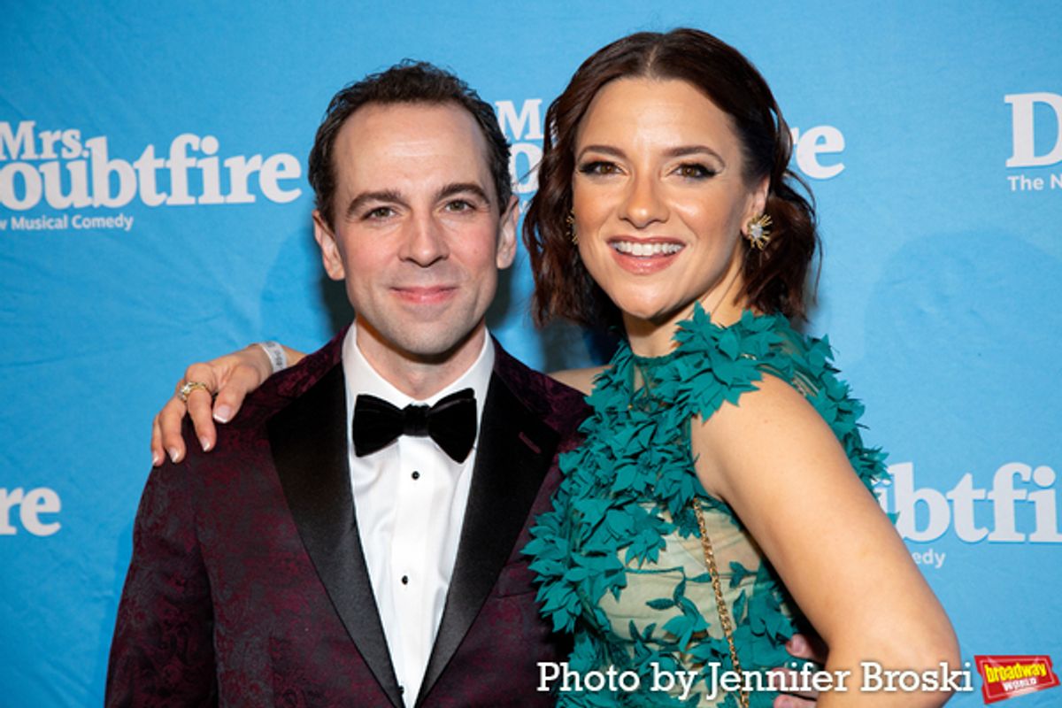 Rob McClure, Jenn Gambatese at 