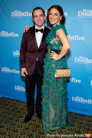 Rob McClure, Jenn Gambatese Photo