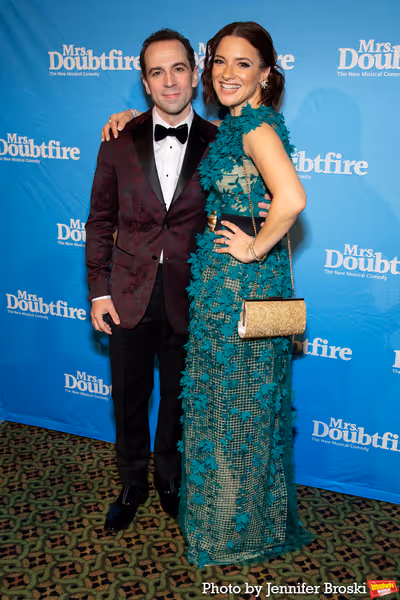 Rob McClure, Jenn Gambatese Photo