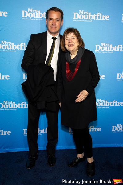 T.R. Knight, Marylouise Burke Photo