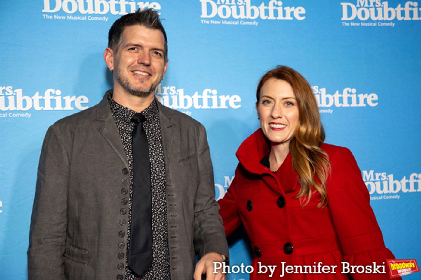 Photos: On the Opening Night Red Carpet for MRS. DOUBTFIRE  Image