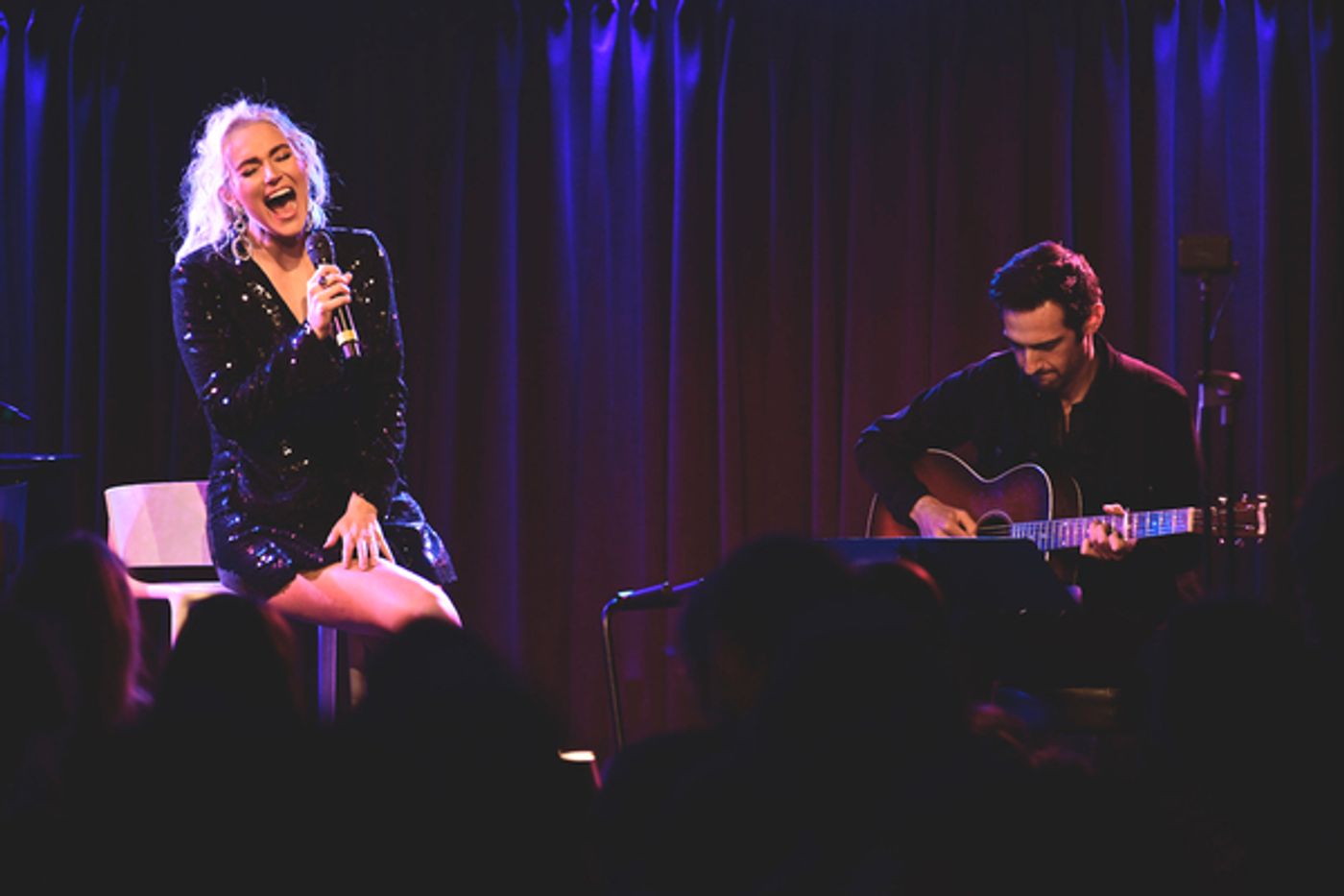 Photos: See Betsy Wolfe & Andrew Rannells at The Green Room 42  Image
