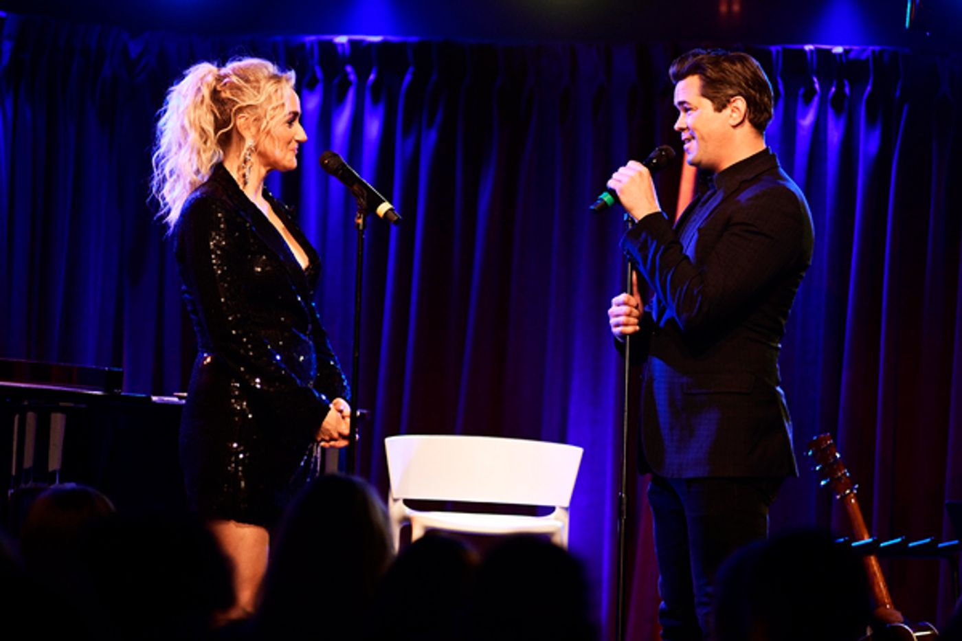 Photos: See Betsy Wolfe & Andrew Rannells at The Green Room 42  Image
