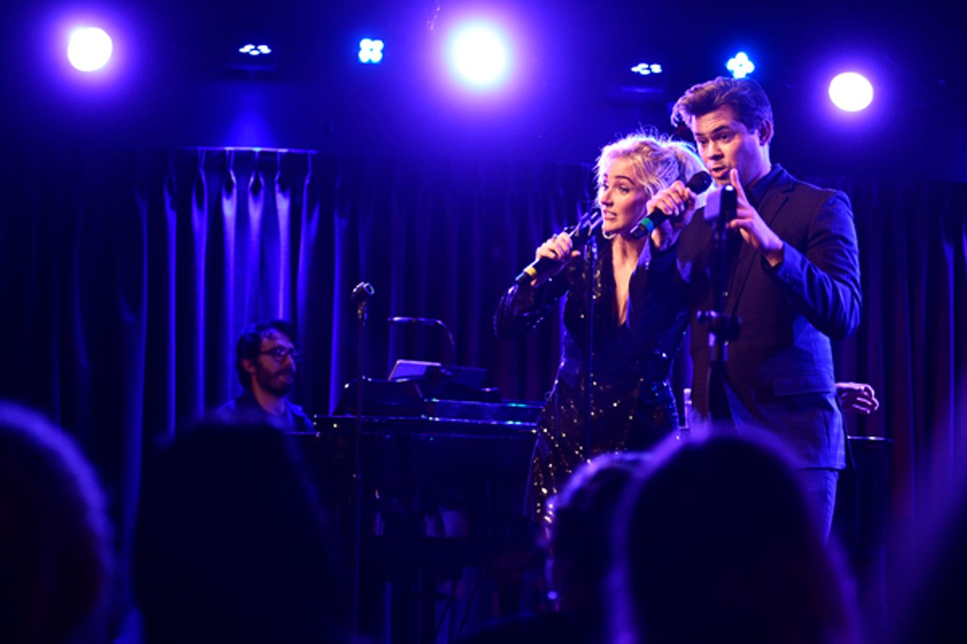 Photos: See Betsy Wolfe & Andrew Rannells at The Green Room 42  Image