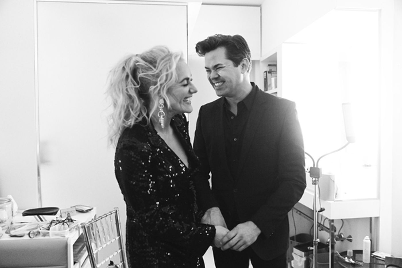 Photos: See Betsy Wolfe & Andrew Rannells at The Green Room 42  Image