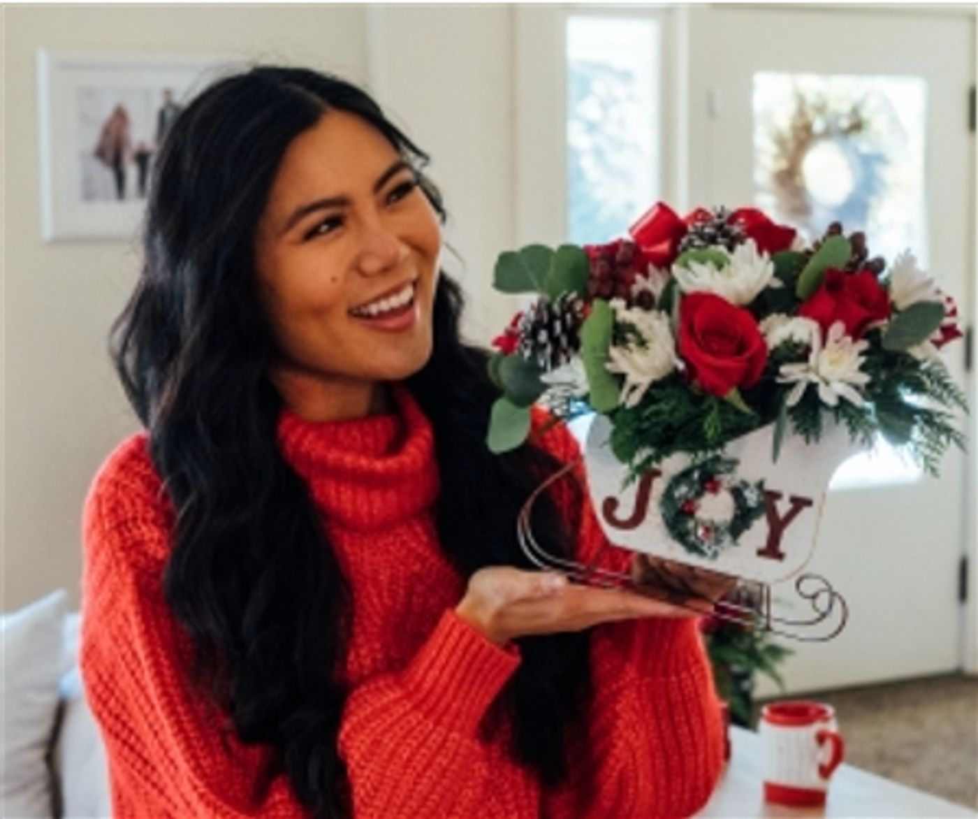 Deck the Halls, Table & Floors with 1-800-Flowers.com Deck the Halls, Table & Floors with 1-800-Flowers.com Image