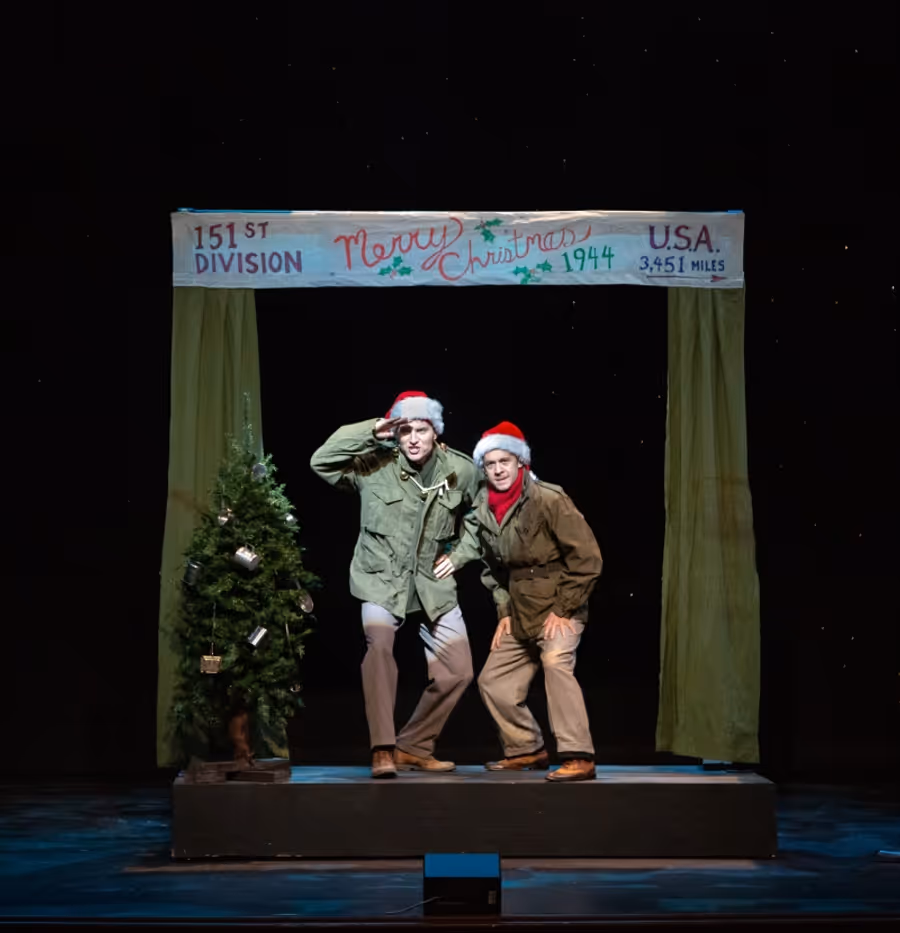 Review: IRVING BERLIN'S WHITE CHRISTMAS THE MUSICAL  at Berkshire Theatre Group Helps to Make the Season Merry and Bright. Image