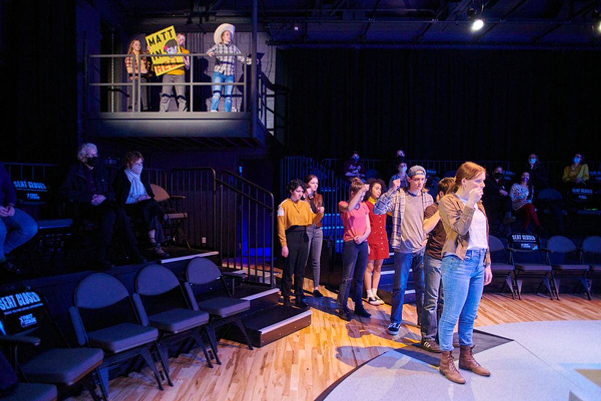 The Cast of THE LARAMIE PROJECT at Photos: First Look at THE LARAMIE PROJECT From First Stage's Young Company