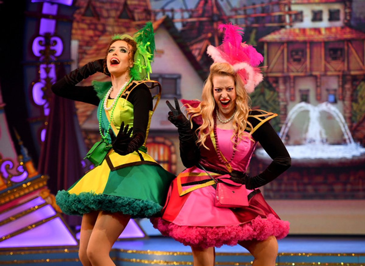 Ella Biddlecombe and Britt Lenting  at 