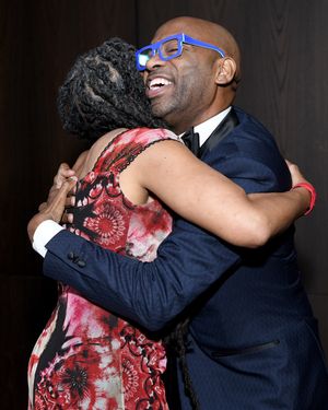 Suzan-Lori Parks and Steve Broadnax III @ BroadwayWorld Suzan-Lori Parks and Steve Broadnax III Photo