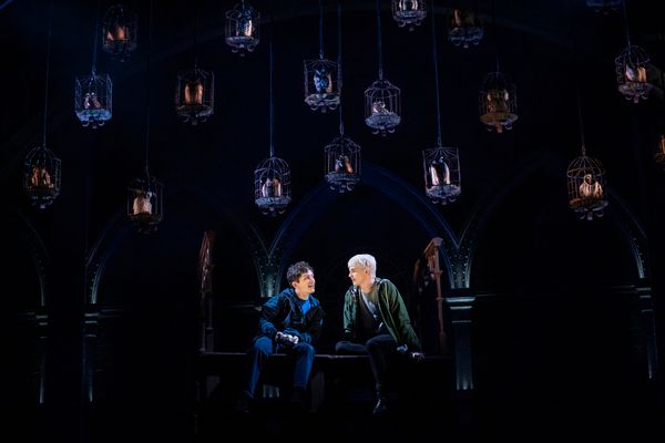 James Romney as Albus Potter and Brady Dalton Richards as Scorpius Malfoy
 Photo