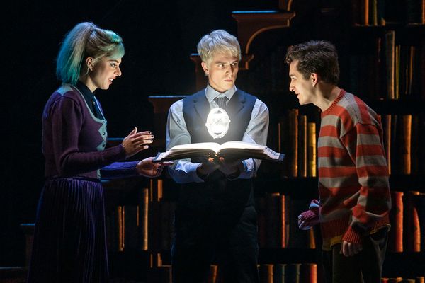 Lauren Nicole Cipoletti as Delphi, Brady Dalton Richards as Scorpius Malfoy and James Photo