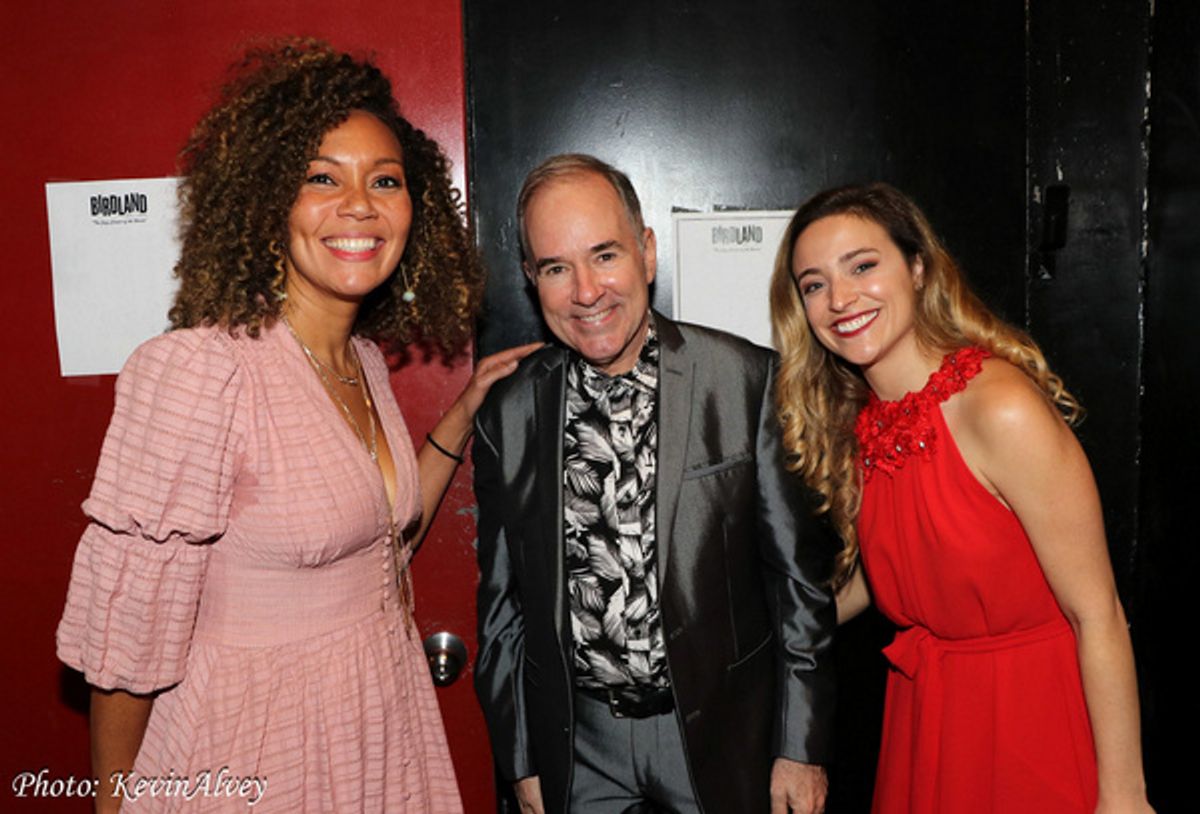 Cassondra James, Stephen Flaherty, Christy Altomare at 