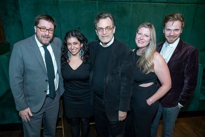 Tim Smith, Doreen Sayegh, Martin Platt, Maggie Spanuello, Nick Vidal Photo