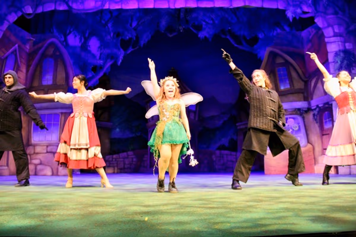 Jo Osmond and the company at Photos: The Laguna Playhouse Presents ROBIN HOOD & MAID MARION: A HOLIDAY PANTO