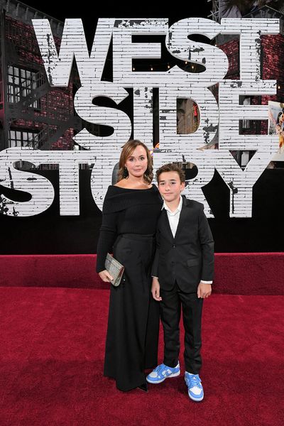 Producer Kristie Macosko Krieger (L) and guest  Photo