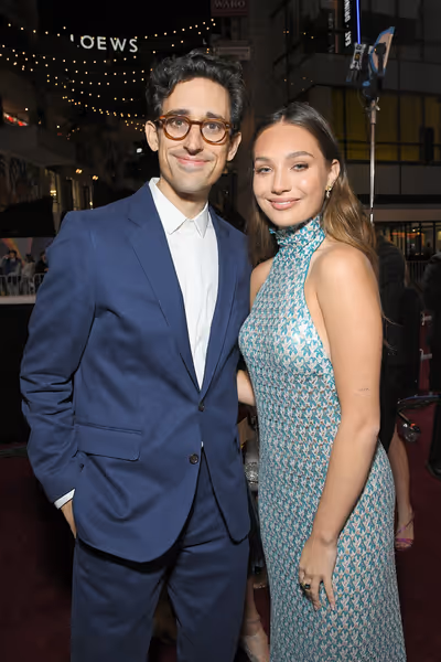 Choreographer Justin Peck and Maddie Ziegler  Photo