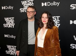 Seth Rogen and Lauren Miller @ BroadwayWorld Seth Rogen and Lauren Miller Photo