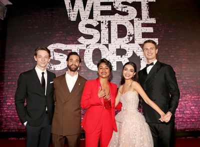 Mike Faist, David Alvarez, Ariana DeBose, Rachel Zegler and Ansel Elgort  Photo