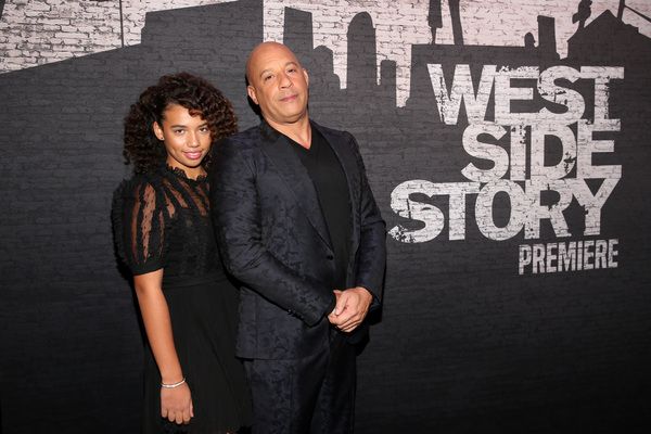 Hania Riley Sinclair and Vin Diesel  Photo