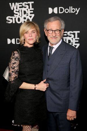 Kate Capshaw and Director Steven Spielberg @ BroadwayWorld Kate Capshaw and Director Steven Spielberg Photo