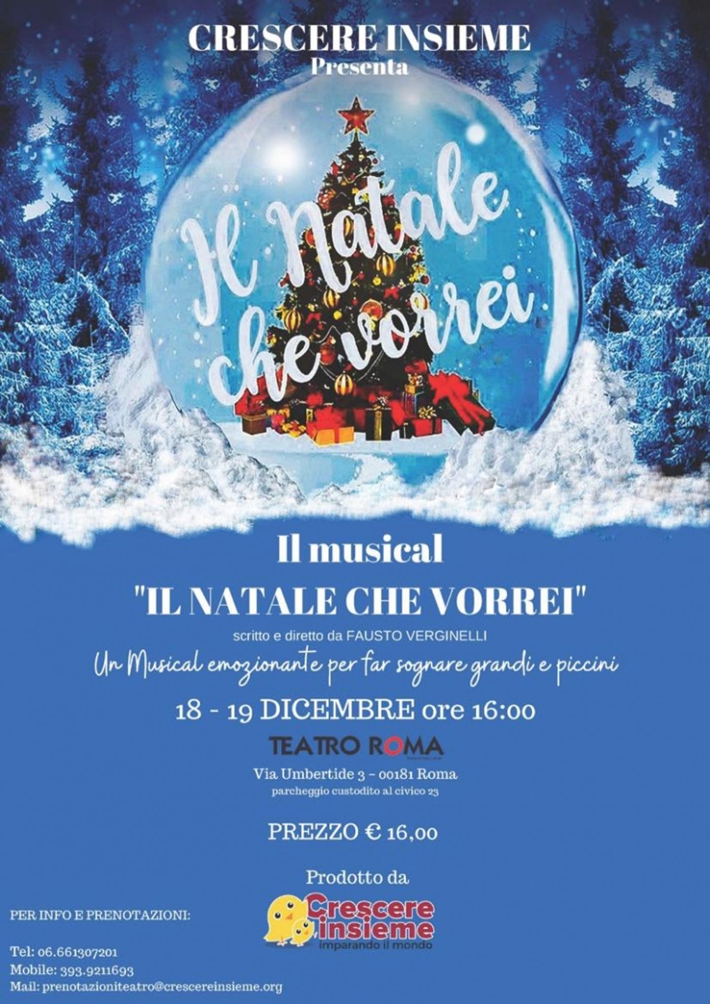 BWW Previews: IL NATALE CHE VORREI al TEATRO ROMA  Image