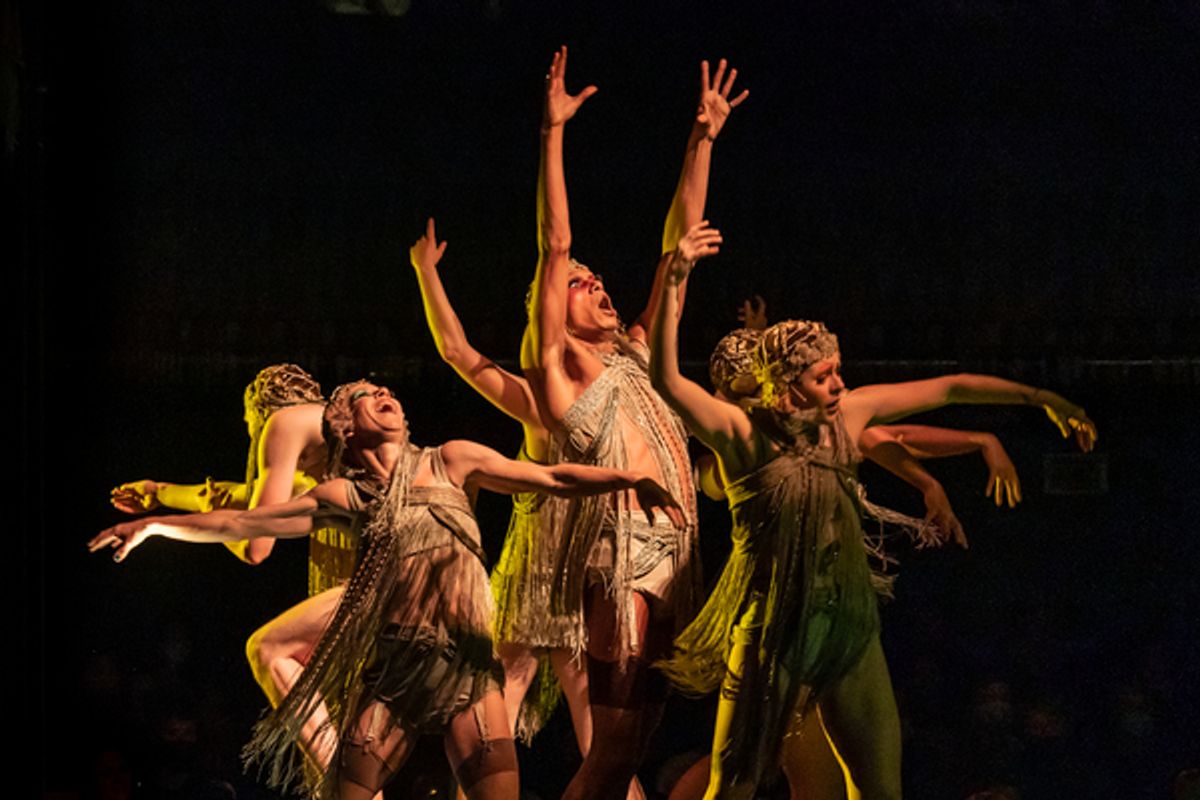 The company of Cabaret at Photos: First Look at Eddie Redmayne, Jessie Buckley & More in CABARET!