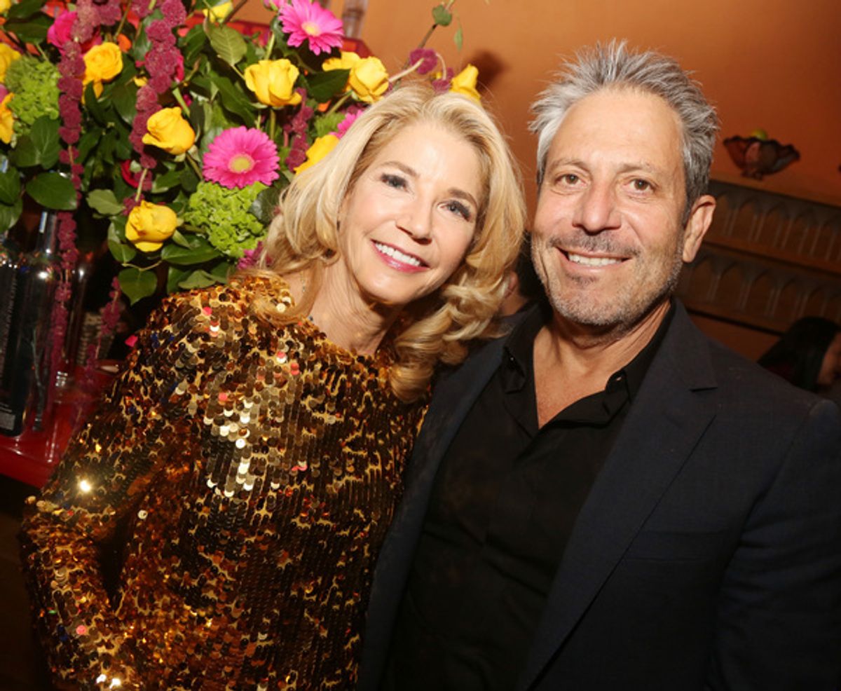 Candace Bushnell and Darren Star  at 