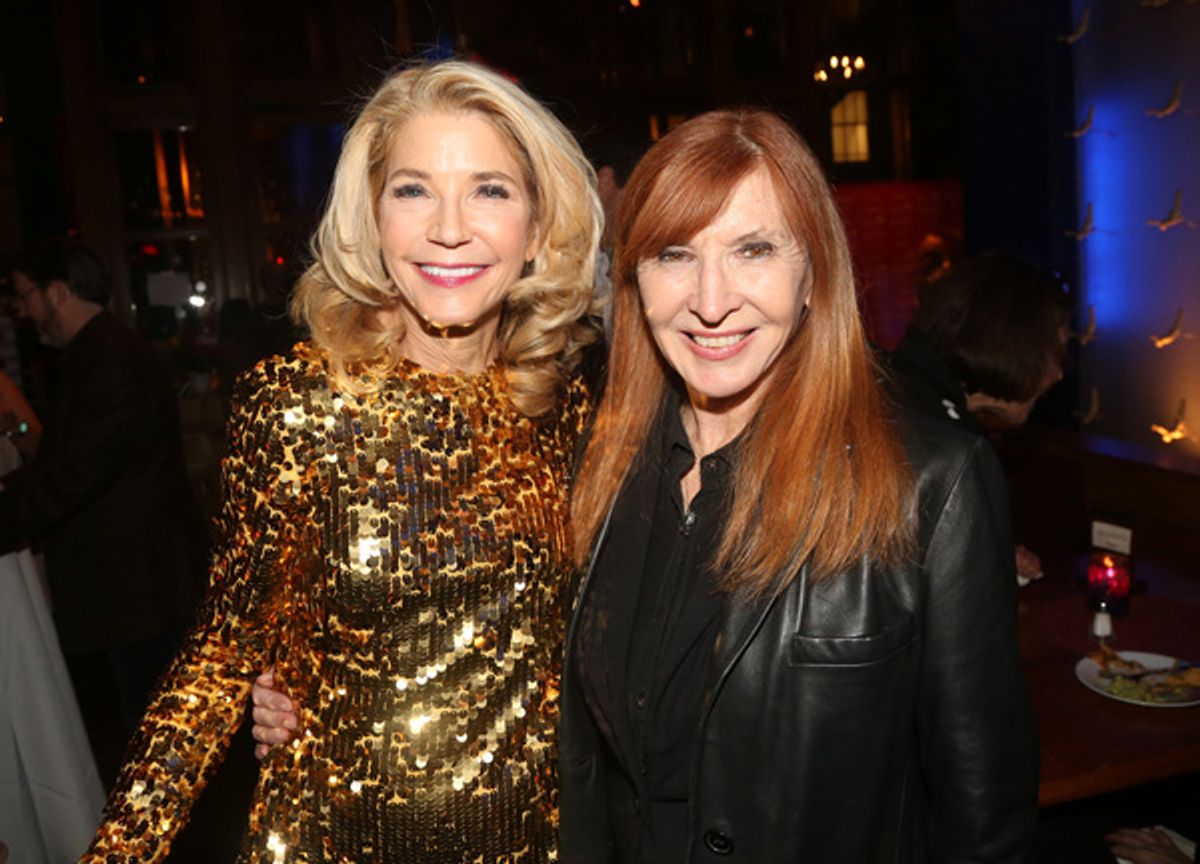 Candace Bushnell and Nicole Miller at 