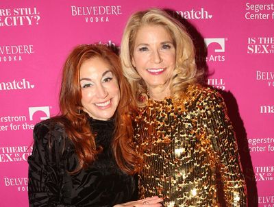 Lorin Latarro and Candace Bushnell  Photo