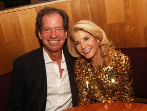 Jim Coleman and Candace Bushnell  Photo