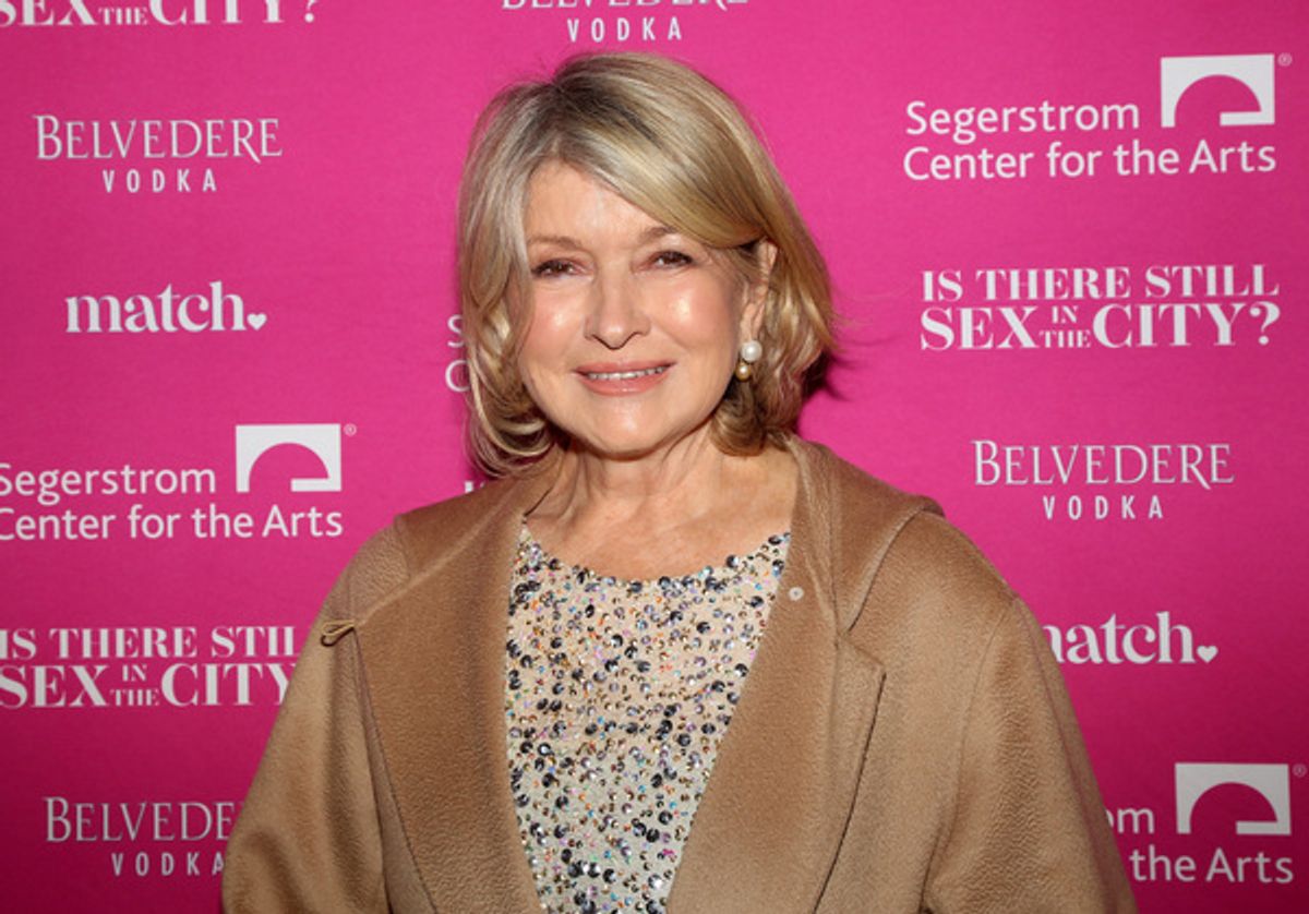 Martha Stewart  at 