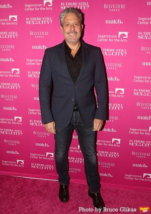 Darren Star poses at the opening night of the new Candace Bushnell one-woman show "Is There Still Sex In The City?" at The Daryl Roth Theatre on December 7, 2021 in New York City. (Photo by Bruce Glikas/Getty Images) @ BroadwayWorld Darren Star poses at the opening night of the new Candace Bushnell one-woman show "Is Photo