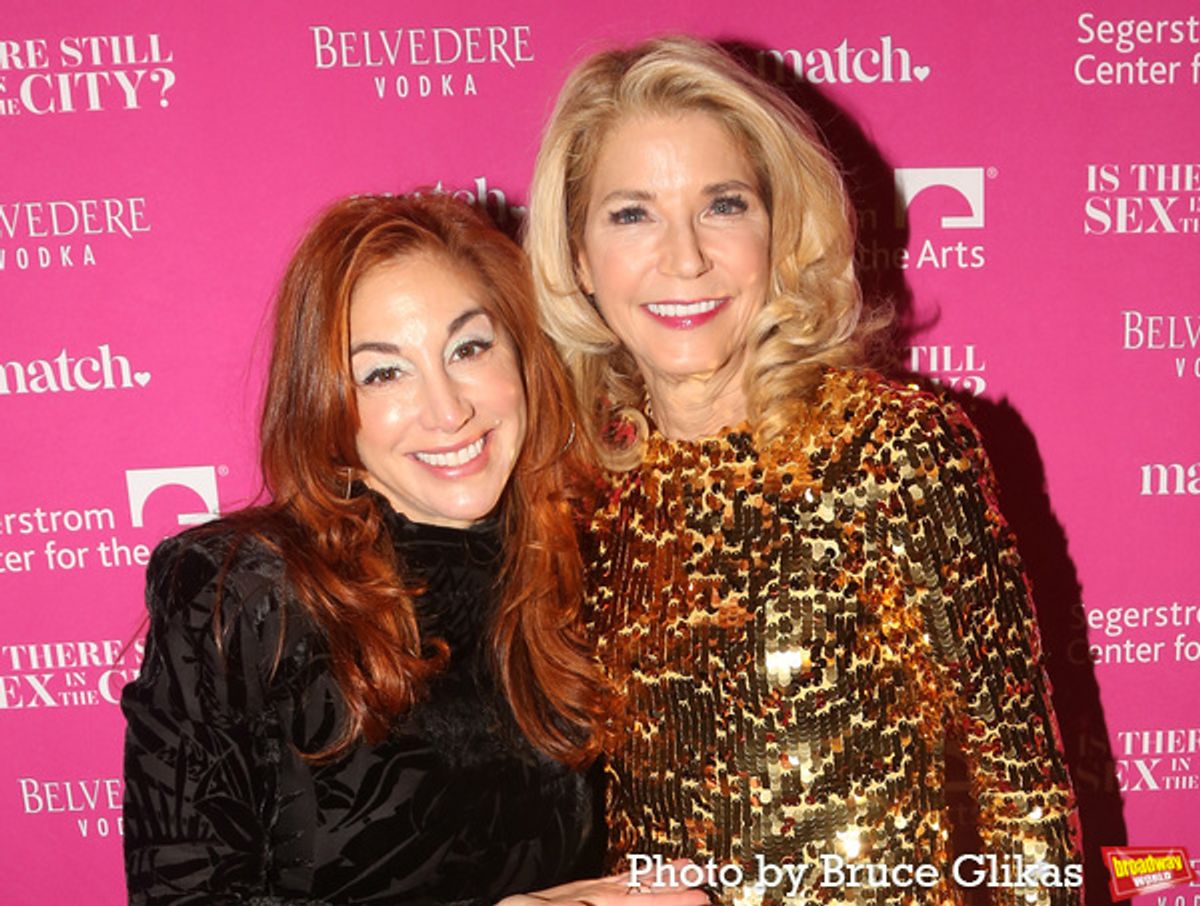 Director Lorin Latarro and Candace Bushnell at 