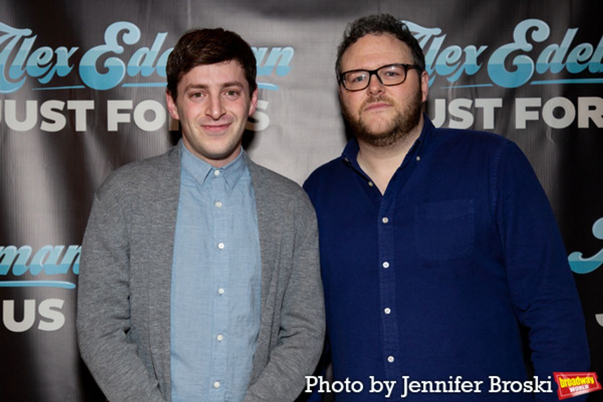 Alex Edelman, Adam Brace at Photos: Alex Edelman's JUST FOR US Celebrates Opening Night