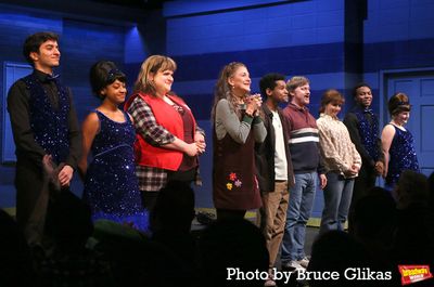 Michael Iskander, Olivia Elease Hardy, Bonnie Milligan, Victoria Clark, Justin Cooley Photo