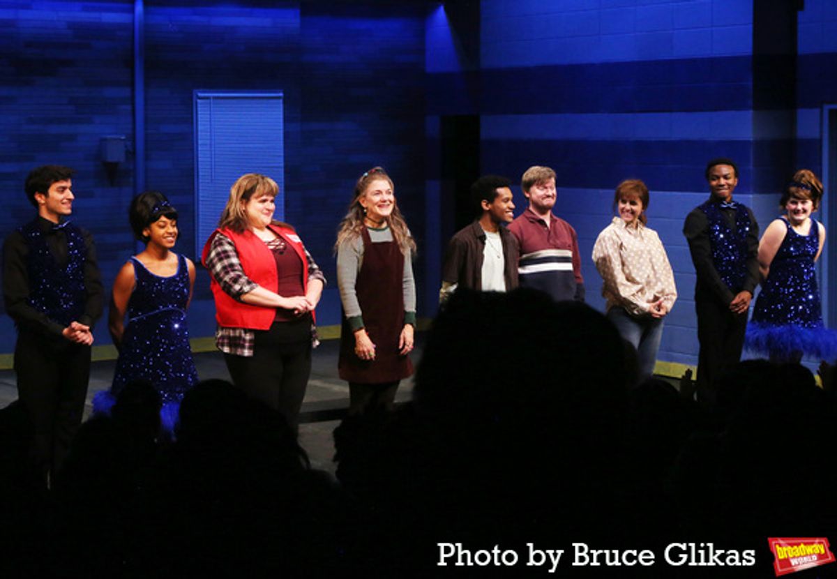 Michael Iskander, Olivia Elease Hardy, Bonnie Milligan, Victoria Clark, Justin Cooley, Steven Boyer, Alli Mauzey, Fernell Hogan II and Nina White at 