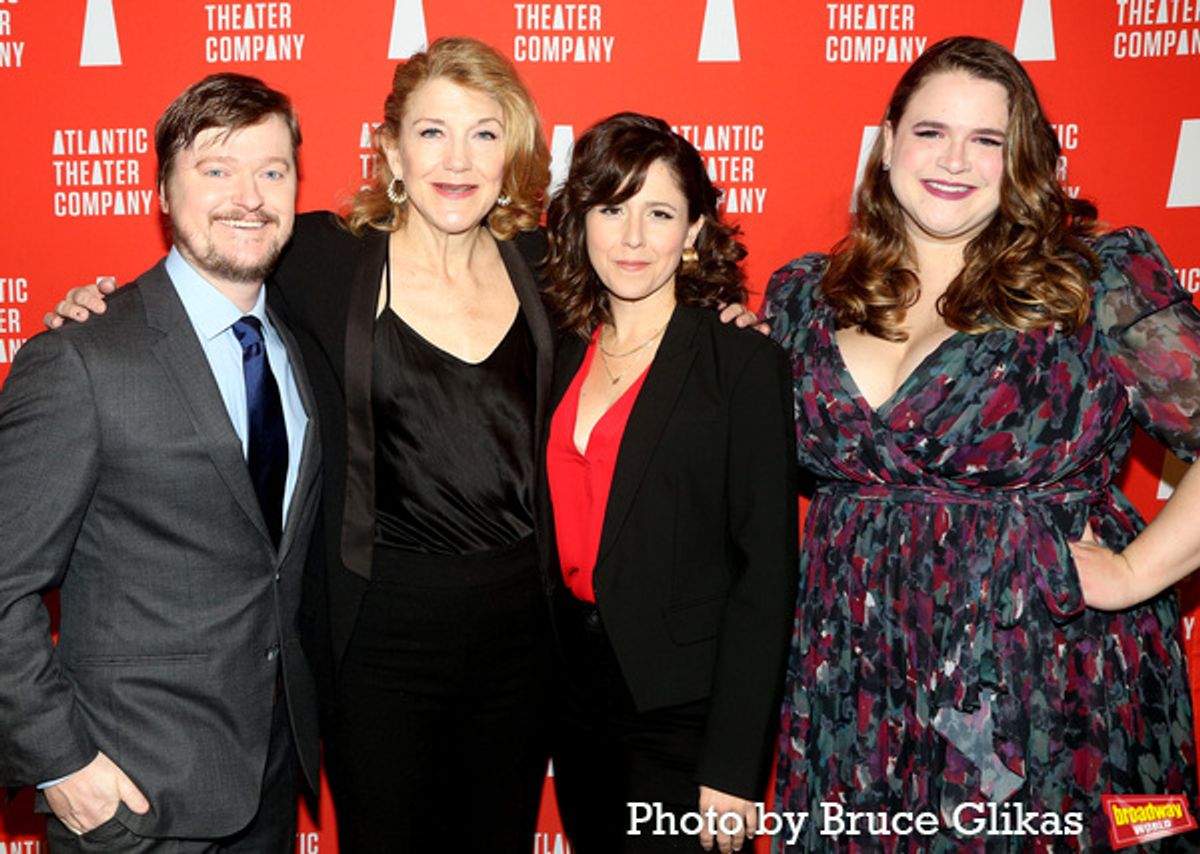 Steven Boyer, Victoria Clark, Alli Mauzey and Bonnie Milligan  at 