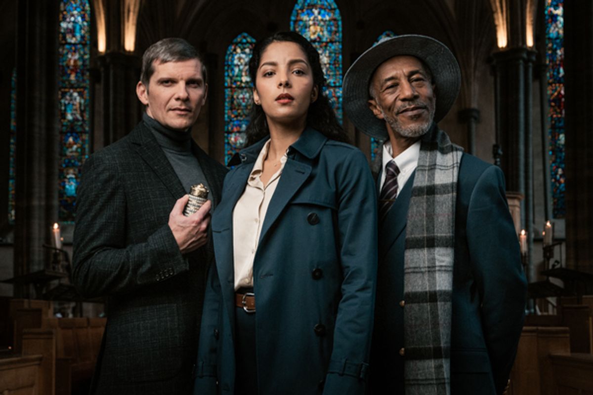 Nigel Harman, Hannah Rose Caton, Danny John-Jules  at 