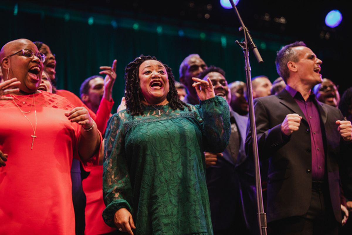 Broadway Inspirational Voices company at Photos: Broadway Inspirational Voices Hosts Holiday Concert, WELCOME HOME