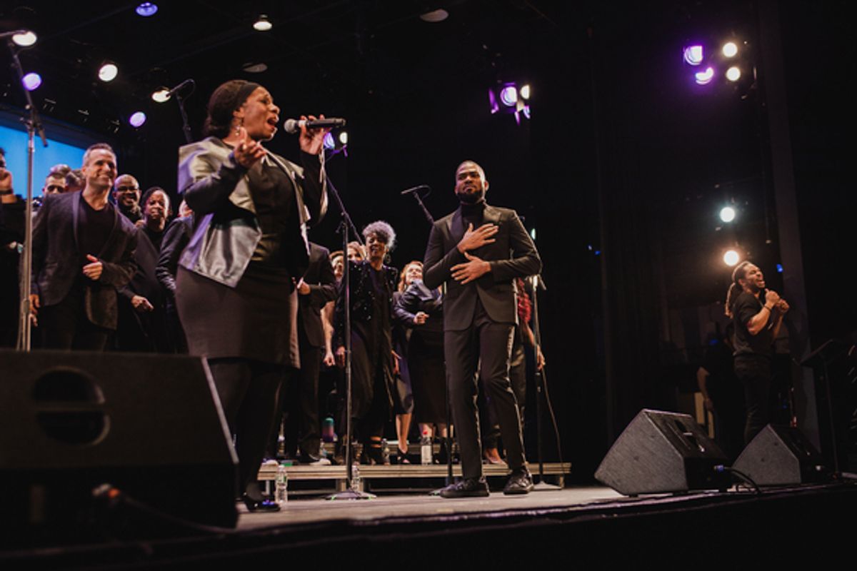Broadway Inspirational Voices company at Photos: Broadway Inspirational Voices Hosts Holiday Concert, WELCOME HOME