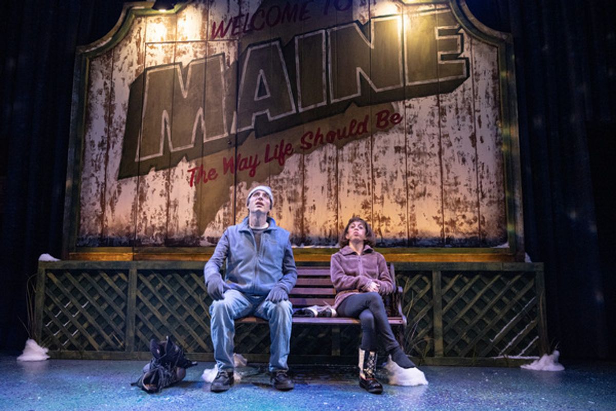 Zach Litcherman and Whitney Blythe at Photos: EPIC Players Presents ALMOST, MAINE