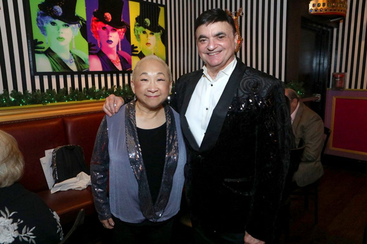 Legacy 2018 recipients Lori Tan Chinn, Lawrence Leritz at 