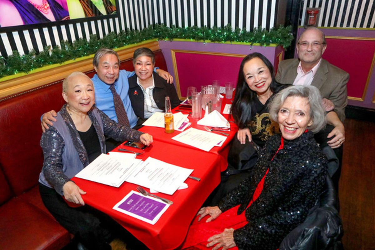 Lori Tan Chinn, Susan Sigrist and friends at 