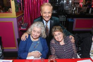 DO40 president John Sefakis with former Legacy recipients Virginia Seidel, Patty Mari Photo