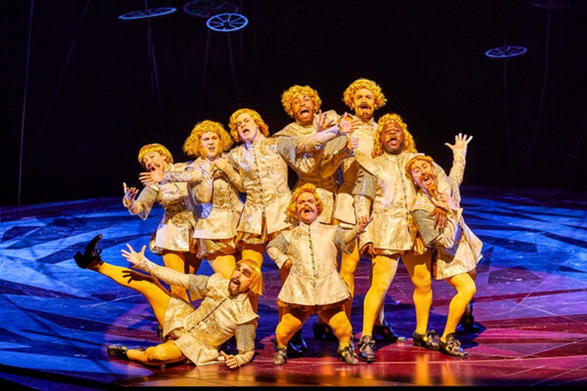 Princes at Photos: First Look at HEX at the National Theatre!